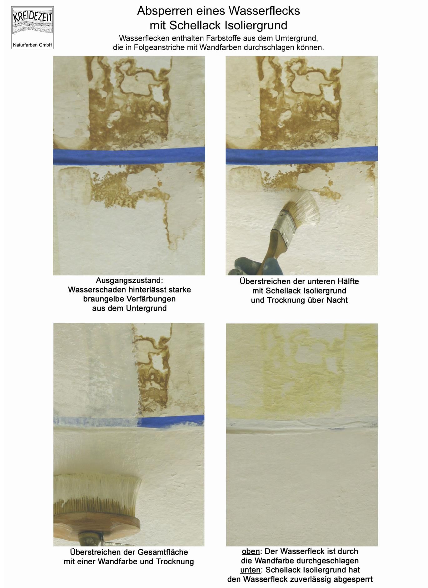Schellack Isoliergrund - weiß