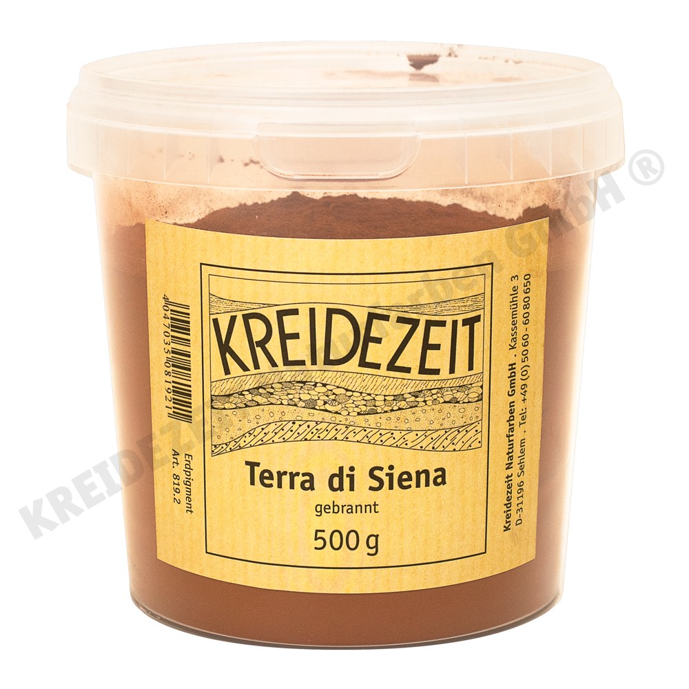 Terra di Siena gebrannt