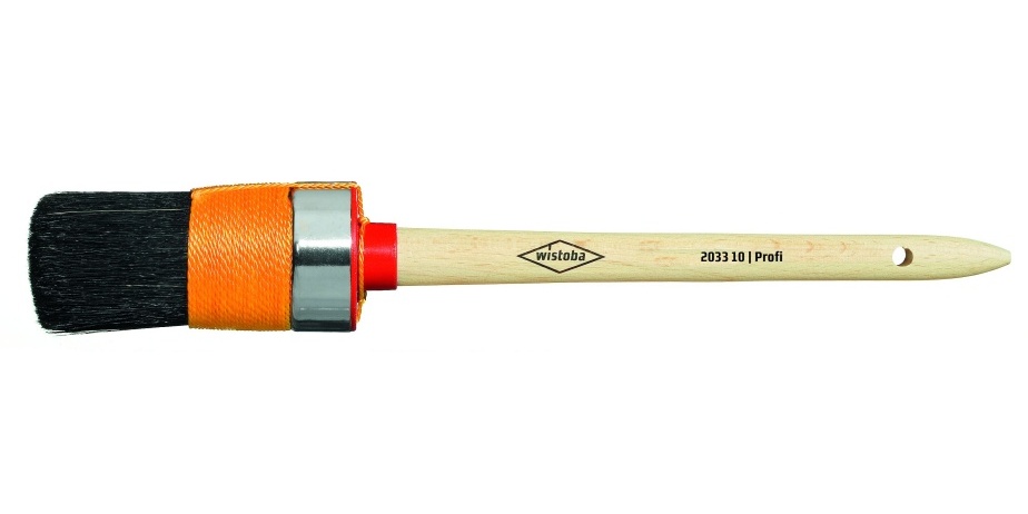 Wistoba Ringpinsel, Profi, schwarze Borsten