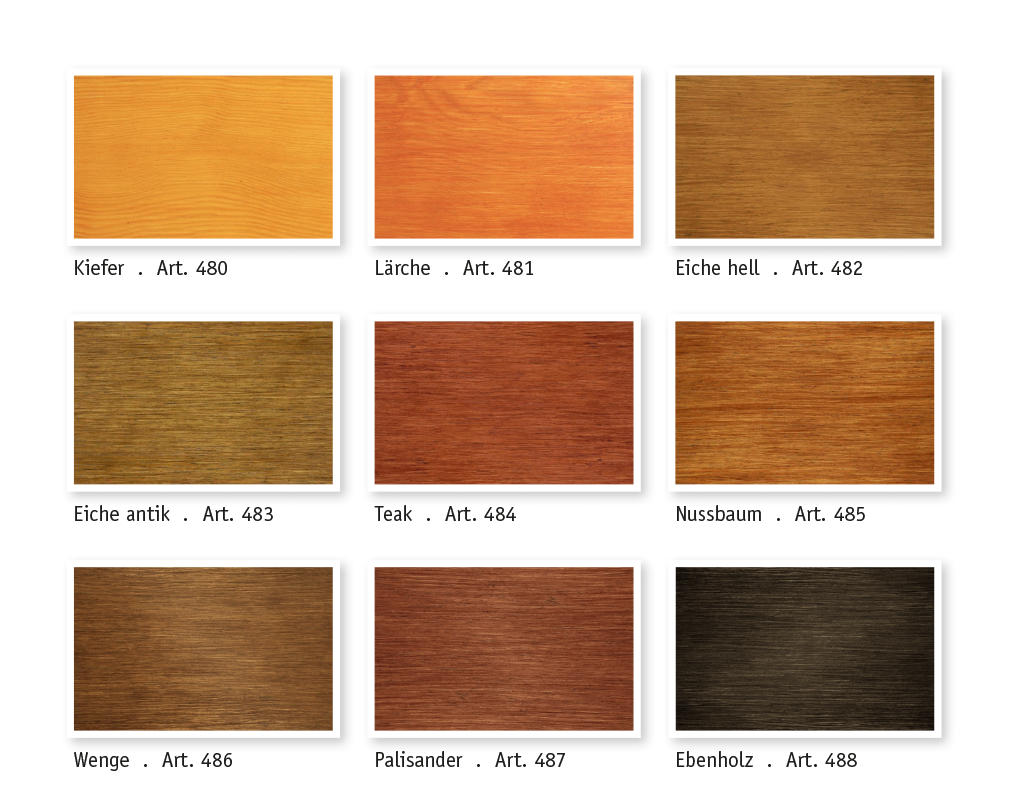 Holzlasur aussen -farbig-