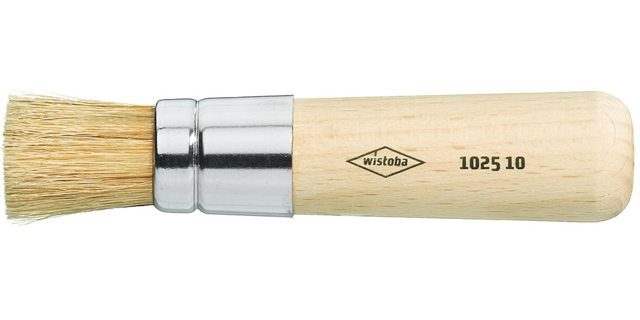 Wistoba Schablonierpinsel kurzer Stiel Größe 16