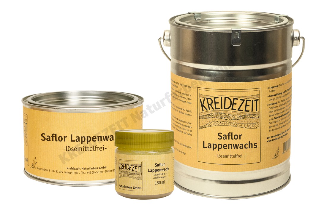 Saflor Lappenwachs - vergilbungsarm